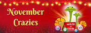 November Crazies at Bingo Bytes - Win Gift Vouchers Every Week