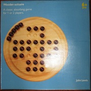 Wooden Solitaire from John Lewis.