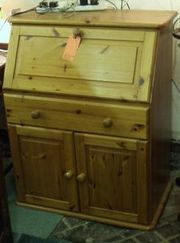 Pine Drop Front Bureau