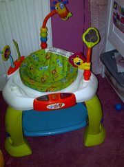 BrightStarts Bouncing Activity Station