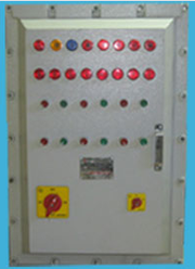 FLAMEPROOF INSTRUMENT CONTROL PANEL