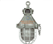 FLAMEPROOF WELL GLASS LIGHT FIXTURE