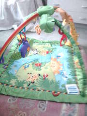  colourful rainforest baby gym