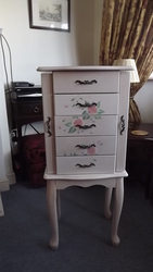 SHABBY CHIC JEWELLERY BOX/CHEST
