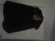 black cape style jacket