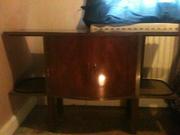 Wood cabinet great condition 