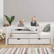 Manis-h 2 Underbed Drawers in Snow White for M
