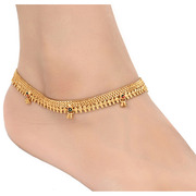 AanyaCentric Gold Plated Anklets Payal ACIA0047G