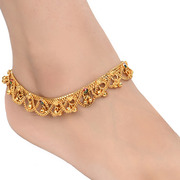 AanyaCentric Gold Plated Anklets Payal ACIA0081G