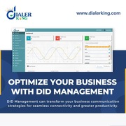 Optimize Your Business With DID Management