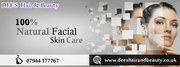 New look through our natural facial treatment.