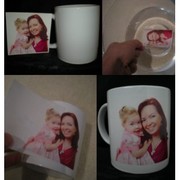 Inkjet waterslide decal paper cash;  Clear and White