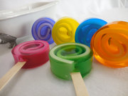 homemade lollipop soap