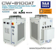 S&A recirculating chiller CW-6100AT for Raycus 500W Laser