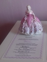 Fuschia -  Coalport Fairest Flowers with Authenticity Certificate
