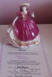 Rose -  Coalport Fairest Flowers with Authenticity Certificate