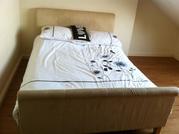 Suede Bed Frame