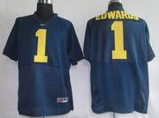 SELL NCAA 1 Edwards Blue NFL Jerseys