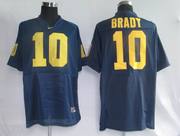 SELL NCAA 10 Brady Blue NFL Jerseys