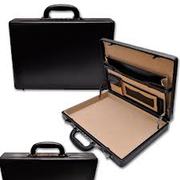 Slim Leather/PVC Attache Cases