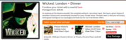 Combo Offer! Dinner and London Show under £30 at London This Weekend!