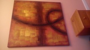 Contemporary large canvases