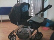silver cross sleepover pram
