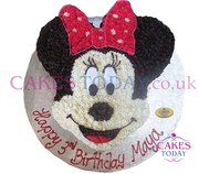  Minnie Starpiped (Face) Cake