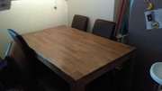 Dining room table and chairs