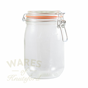 Le Parfait Orange Preserving Top Lid Storage Jar 1L