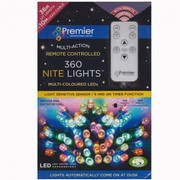 Premier Decorations 360 LED Nite Christmas House Lights Various Colour