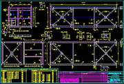Steel shop drawings,  