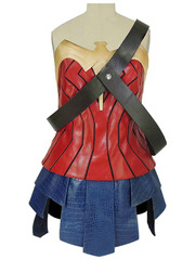 Wonder Woman Gal Gadot Leather Costume