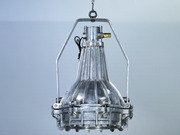 Original Large Aluminum Casting Pendant Light With Iron Bracket