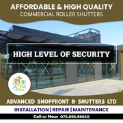 commercial roller shutter in London