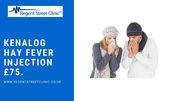 Hayfever Kenalog Injection Watford