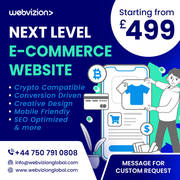 Get an Ecommerce Website at £499 for Your Online Store